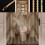 Κουρτίνα πόρτας 91x220cm, 31 κλωστές, ξύλινη κουρτίνα με χάντρες και σχέδιο δαντέλας 2