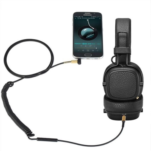 Audio Cable - Marshall - Monitor/Major II - 3.5 mm - 1.3 m extendable - Built-in Microphone 2