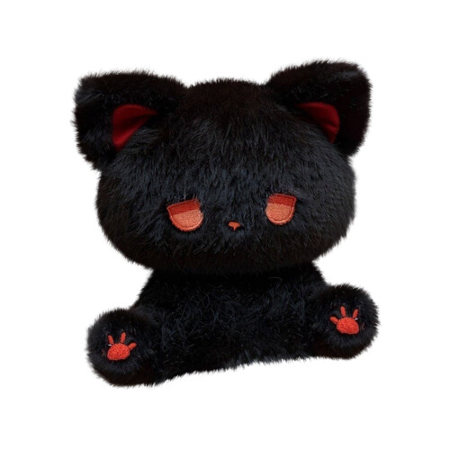 Kawaii kat plyslegetøj 13 cm Grumpy-sødt design