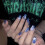 24PCS Blue False Nails Sweet Style Gel Manicure 1