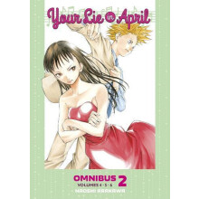 Your Lie in April Omnibus 2 Vol. 46 by Naoshi Arakawa Paperback Book