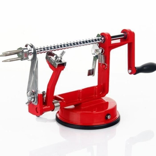 3-in-1 Apple Peeler - Brand - Model - Pencil Sharpener - Red 2