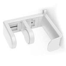 Kopfhörerhalter (Klemmhalter) 360 Weiß 11,4  9,7  3,8 cm
