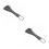 2 Pieces Violin Tailpiece Fastener Musical Instrument Accessories 1