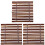 3Pcs Multipurpose Bamboo Sushi Plate Decor Japanese Sashimi Ornament 1