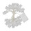 Luci a stringa LED – Forma di coniglio cavo 3D, 20 LED bianco caldo 1
