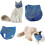 Cat Muzzle Breathable Kitten Mesh Muzzles Breathable Mesh Muzzles for Preventing Cats from Biting Scratching 3
