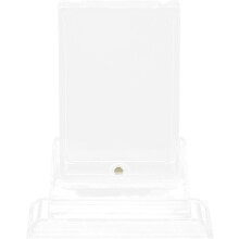 Baseballkartenhalter, Ständer, 35PT dickes Kartendisplay, goldener Magnet und Sockel