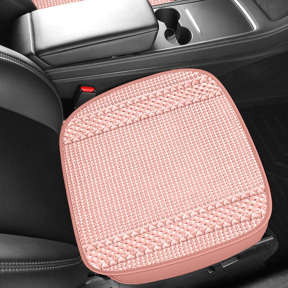 All-Season Leather Car Seat Cushion With Mesh & Perforations 9058772233158