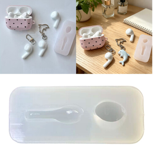 Practical Project Molds Earphone Shape Handmade Ornament Moulds 1