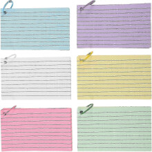 1 Set Index Cards with Holes Punched Flash Cards with Rings Studying Note Cards for Adults