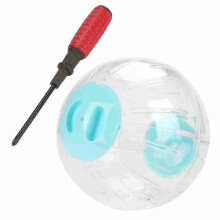 2025 18.5cm New Fashion Plastic Small Hamster Gerbil Pet Running Jogging Exercise Ball Toy(Blue)