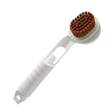 Shoe Brushes with Soft Bristles and Ergonomic Handle Liquid Dispensing Spray Easy Storage with Hanging Hole