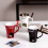 Fondue Mug Set Chocolate Cheese Milk Cream Making Set 1