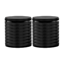 Multipurpose Furniture Lifts Elevates 3.3cm to 75MM Aluminum Not Wobble Feet Furniture Height Enhances for House Item
