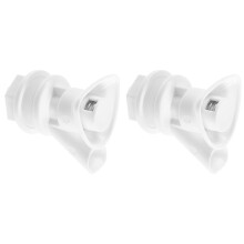 2St Wit Push Button Wateruitloop Voor Plastic Waterkannen En Koelers