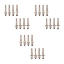 24St Stevige Tungsten Staal Trekking Pole Tips Voor