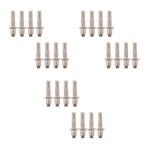 24St Stevige Tungsten Staal Trekking Pole Tips Voor
