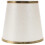 Paralume in tessuto beige e ferro con chiusura a clip. 1