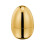 Eggformet tannpirkerholder 304 rustfritt stål 1 stk 1