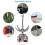 Grappling Hook, 400kg Multifunctional Folding Gravity Hook with 20m Rope, Climbing Grappling Hook 2