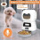 Automatic WiFi Pet Feeder - Cat Food Dispenser with Programmable Timer - Large 3.5L Capacity 2