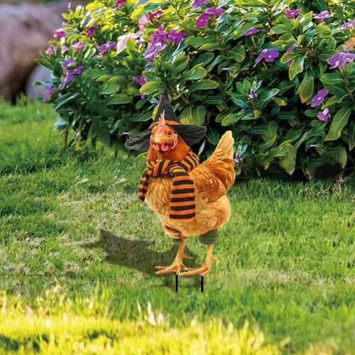 Metallener Erdungsstecker für den Außenbereich, Gartendekoration 1