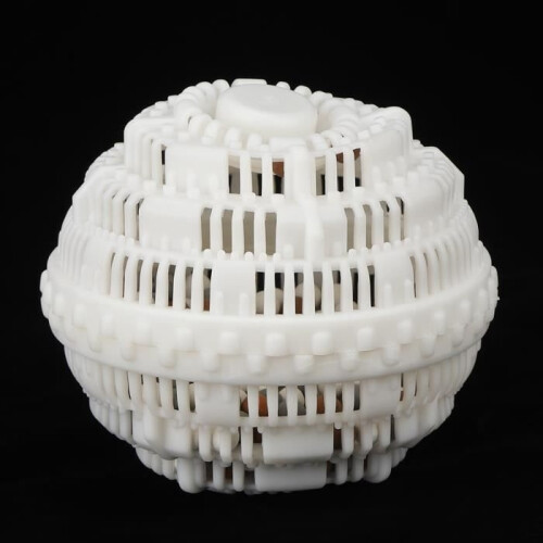 Magic cleaning ball for washing machine (white) laundry detergent White 2
