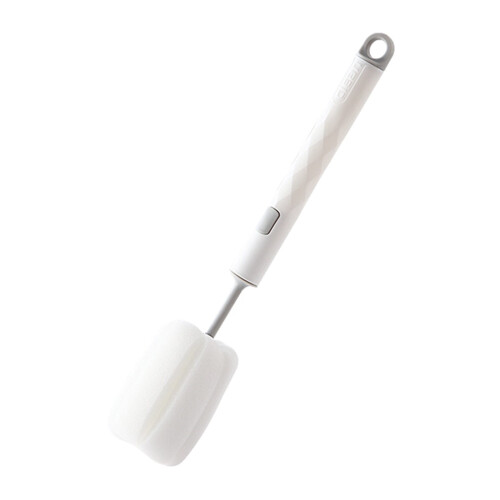 Brosse à éponge réglable Pedty avec long manche
