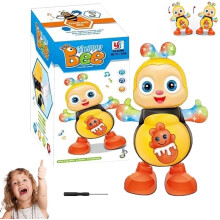 Tančící včelka s hudbou a LED světly