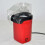 Machine à pop-corn à air chaud électrique rouge 1200 W 1