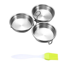 304 Stainless Steel Egg Poacher 6-Cup Pan