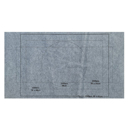 Tapete de enrolar para quebra-cabeças de 26x46 polegadas (66x117 cm) para quebra-cabeças de 1500 peças.