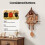 Wall Clock 25*10*50cm Wood Cuckoo Clock 2