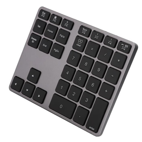 Numeric keypad - SALUTUYA - BT308 - 35 keys - Ultra-thin - Wireless Bluetooth 5.0 1