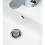 Classic washbasin drain, for all common washbasin types, high quality 2