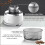 Portable Travel Coffee Maker - Automatic Drip Function - 1 Cup - For Camping, Office, Home, Car 3