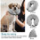 Inflatable recovery collar - BRAND - Model - Size XL - Soft and comfortable - Adjustable 3