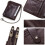 Men's Leather Wallet, RFID-blocking Men's Wallet, Orange Hasp Wallet 3