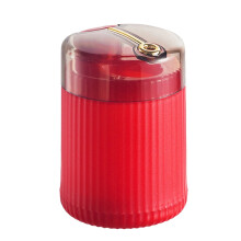 Tandenstokerhouder/dispenser met drukmechanisme, modern, geplateerd, 1 stuk