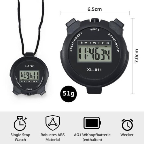 Electronic Stopwatch - Unspecified - Multifunction - Waterproof - For Children - Multisport 1