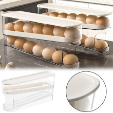 Dispensador de huevos giratorio para refrigerador – 1 unidad