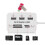 Multifunction Memory Card Reader + 3 USB Ports Hub Splitter Combo 3