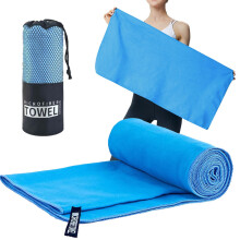 Ultra-Soft Ring-Spun Cotton Hand Towel 19.7 x 47.2 in Blue