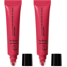 e.l.f. Glow Reviver Melting Lip Balm, Hydrating Tinted Lip Balm For A Glossy Finish & Soft, Supple Lips, Vegan & Cruelty-Free, Wild Cherry,(Pack of 2)