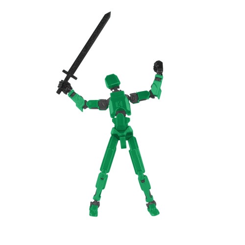 Action figure T13 – Completamente articolata, base magnetica,