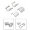 22mm to 28mm Motorcycle Handlebar Conversion Riser Clamp Shim Adapter 2