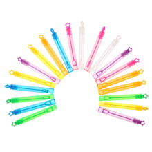 Frasco de plástico para bolhas de sabão, 20 unidades, 3,93 x 0,39 x 0,39 polegadas