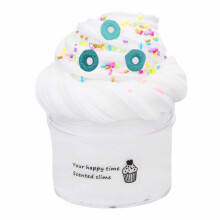 70ml Butter Slime -setti, jossa on puuvillaa, sieniä ja donitsia