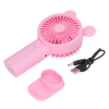 Mini-Handventilator mit USB- und Akkuanschluss, 80-mm-Flügel